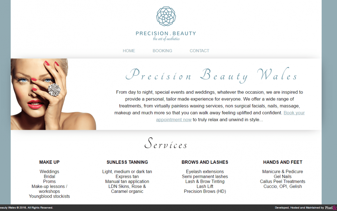 Precision Beauty Website