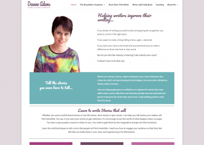 Website design – Deanne Adams