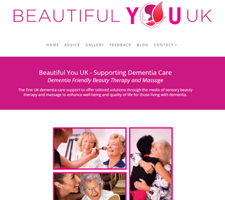 Website design – Beautiful You UK